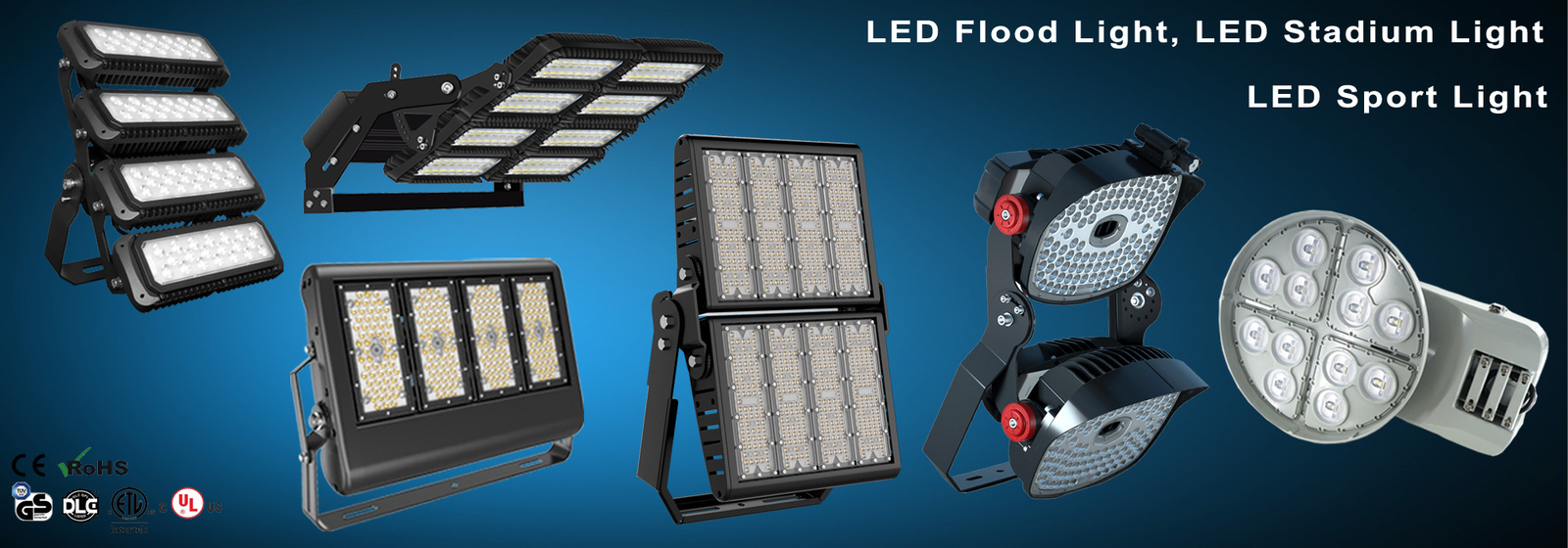 Wodoodporne światło powodzi LED
