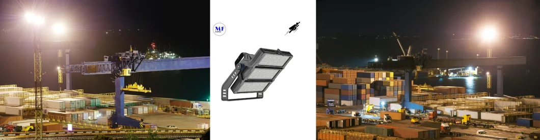High Power 5 Year Warranty 500W 1800W Staddium Football Pitches Sport Field Tennis Court Golf Course Wharf Horsing High Mast Light