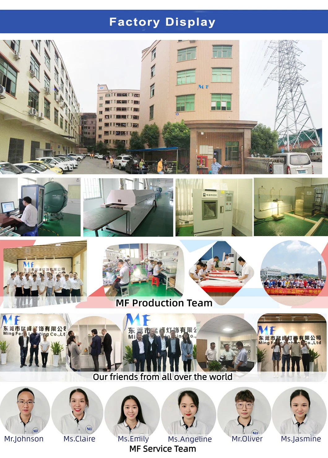 OEM ODM Mirrow Round Corner Hanging Commericial Residential High End Class Anti Glare 4FT 5FT 50W 60W Dali Dimmable LED Pendent Lamp LED Panel Light for Office