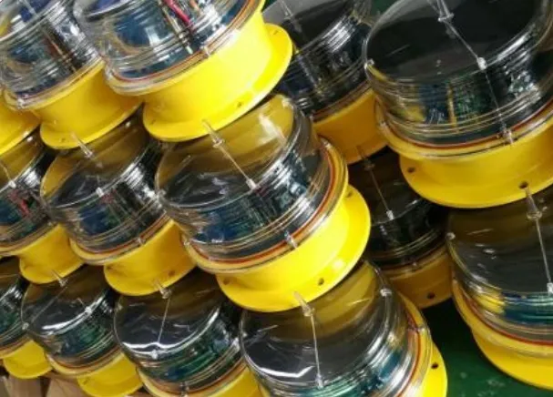 LED Solar Marine Lantern Light Photocell Die-Casting GPS IP68 80m/S Platformy morskiej wiatrowej 4