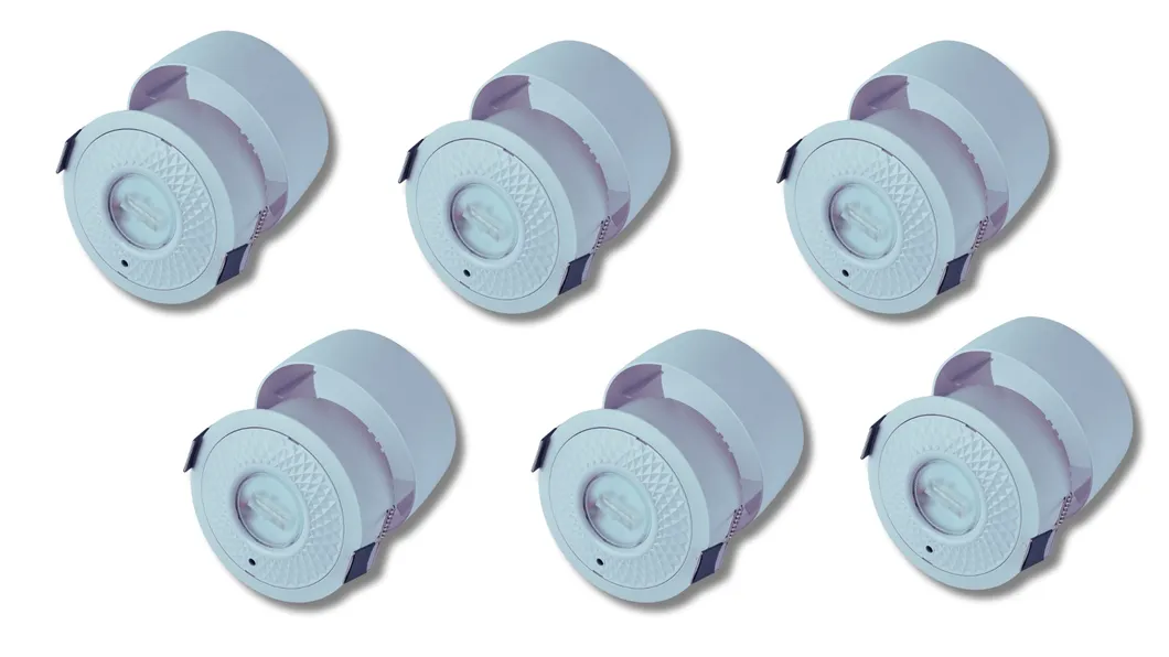 Panel Down Light LED Panika awaryjna ucieczka znak wyjścia światło IP65 Bateria zapasowa ponownie ładowalna Szkoła publiczna Szpital Biały 2