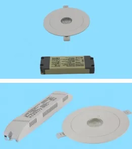 Panel Down Light LED Panika awaryjna ucieczka znak wyjścia światło IP65 Bateria zapasowa ponownie ładowalna Szkoła publiczna Szpital Biały 6
