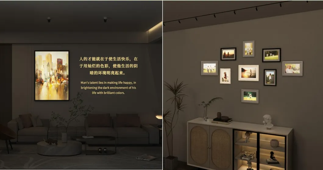 LED Logo Gobo Projektor Światło UV ND Zoomable Rozszerzony IP65 Ra97+ Centrum wystawiennicze Kontur 19