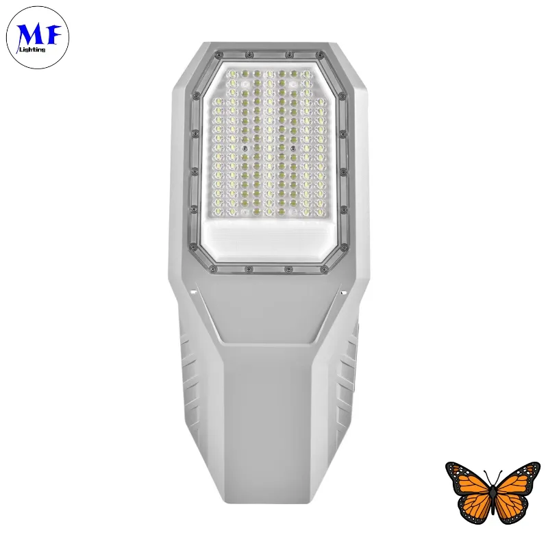 LED Solar Garden Street Wall Light Aluminiowy wodoodporny 200W IP65 Ik08 Kompaktny Drogę Parkową Chodniki Autostrada 0