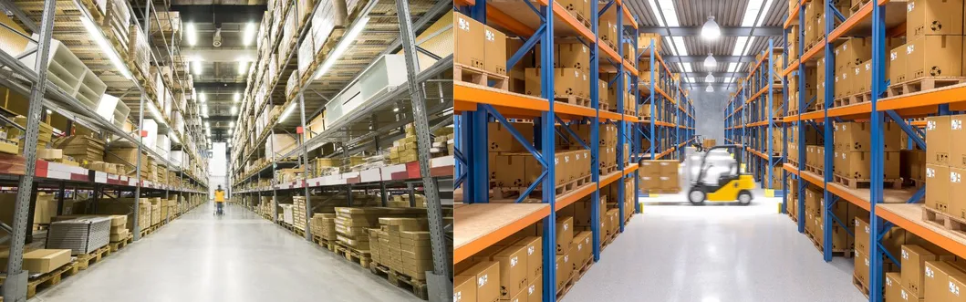 Światło ogrodowe LED wodoodporne 250W 300W IP66 Ik10 Warsztaty Sprzedaż detaliczna Parking Sklep Strop zawieszony Skład Skład powódź Highbay 4