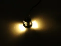 Oświetlenie schodowe LED srebrne 3W 12V IP65 ścieżka chodnik kwadraty chodnik ogród 2