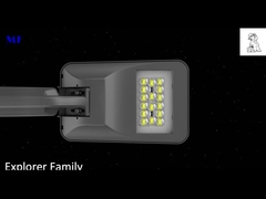 Oświetlenie uliczne LED Park Chodnik IP66 Wodoodporny Ik08 Odporny na warunki pogodowe Dowód 25W 50W 75W 100W