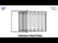 60W120W180W240W300W IP65 Wysokiej mocy LED Flood Light dla szpitala szkoły ogrodowej