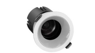 Oprawa typu downlight LED MF HGS23 z powłoką przeciwodblaskową do pomieszczeń komercyjnych