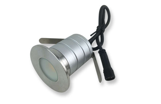 IP67 LED Buried light , 3 watt Landscape lights , 12-24Vdc input , Red / Blue / Green