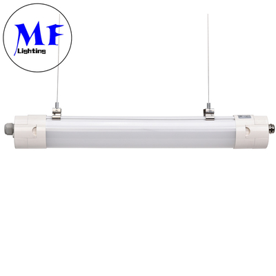 Emergency IP65 LED Tri-Proof Light 60W 7200lm 6000K 3 Hours Battery Backup