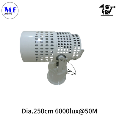 IP66 Ra70 350° LED Search And Rescue Light 316L Stainless Steel For Coastguard Patrol