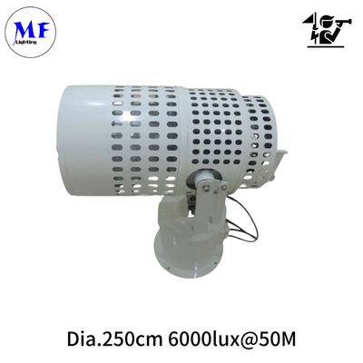 IP66 Ra70 350° LED Search And Rescue Light 316L Stainless Steel For Coastguard Patrol