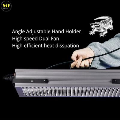 Factory Price Plug and Play PC Alu. Hangable 300W IP43 Ultra-Violet Ray Cell Detector Architectural Coating Curing Solidify Resin Paint Printing LED UV Light