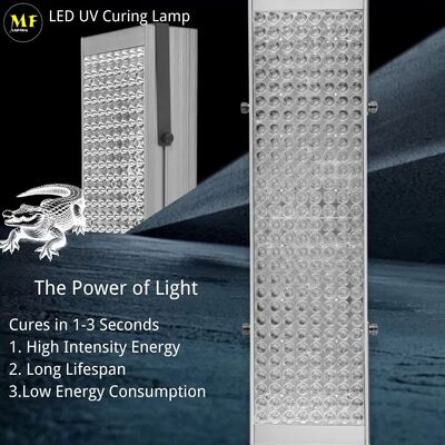 Factory Price 60W 395nm/365nm CB CE Certification Heavy-Duty Aluminum UV Curing Chambers LED UV Curing Light for Paint Printing Nails Automotive