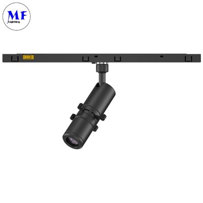 Museum Grade Hybrid Optics Ra97+ 15° -55° Zoom Dali2.0 3W-28W Framing Projector Contour Spotlight Shapeable Track Light for Architectural Lighting