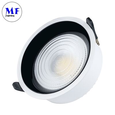 7W CRI90 160lm/W Spot Downlight  Triac /0-10V/Dali-2 Dimmable Wide Beam angle 120° 6INCH/8INCH Recessed Anti-glare LED Down light for Commercial Spaces