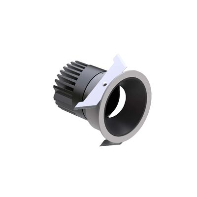 Recessed Anti-Glare LED Spot Light, IP20 Aluminum 20W 1700lm Tunable Cabochon LED Down Light, Ceiling Downlights for Exhibition Hall Project