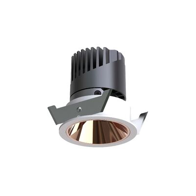 Recessed Anti-Glare LED Spot Light, IP20 Aluminum 20W 1700lm Tunable Cabochon LED Down Light, Ceiling Downlights for Exhibition Hall Project