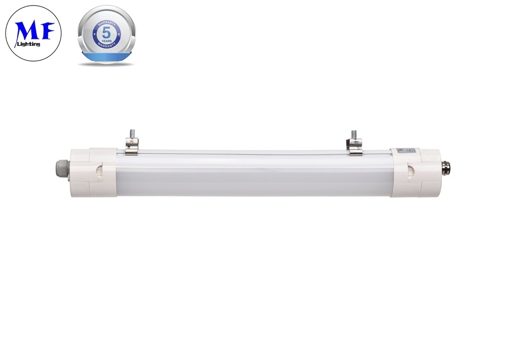 120 Deg IP66 LED Triproof Light With Emergency Sensor For Outdoor Warehouse