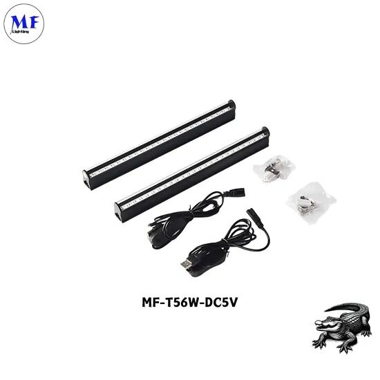 Factory Price 6W EU Us Standard Silvery Fluorescent Tube PC Alu. Hangable IP43 Bar Pub Club KTV Ambient Atmosphere Scenario LED UV Light Light