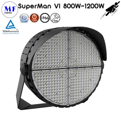 OEM ODM IP66 wodoodporne oświetlenie stadionowe oświetlenie sportowe reflektor LED oświetlenie powodziwe IK10 300W 600W 900W 1000W 1200W