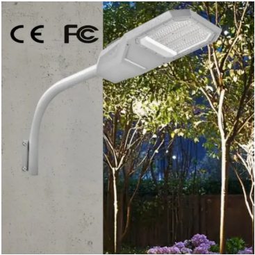 LED Solar Garden Street Wall Light Aluminiowy wodoodporny 200W IP65 Ik08 Kompaktny Drogę Parkową Chodniki Autostrada