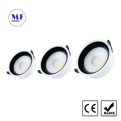 Ceny fabryczne Komercyjne Światło wnętrza LED Światło wnętrza LED Wylotowe Aluminiowe Światło przeciwsłoneczne IP20 60W Dysponowalne CCT Dymmable Tuya Zigbee DALI 0-10V Triac Ceiling Light