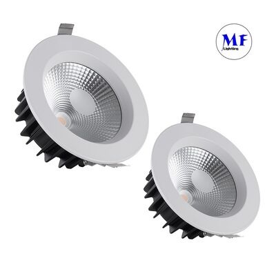Ceny fabryczne COB LED Wylotowe światło w dół IP40 Milky PC Diffuser 60° Beam Angle Triac 0-10V Dali-2 Dali Dt8 Tuya Zigbee Dimmable 10W Down Light