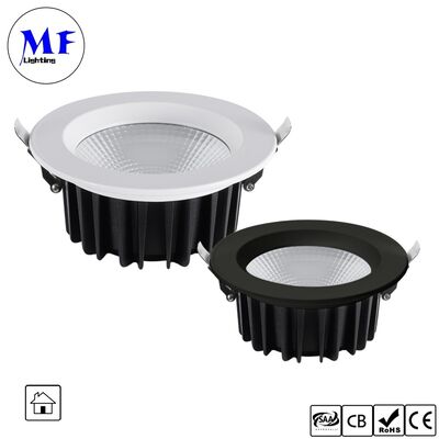 5W 100lm/W Spot Downlight Triac /0-10V/Dali-2/Tuya Zigbee Zmniejszający kąt wiązki 60° Wylotowy światło przeciwświetlne COB LED Down Light dla obiektów komercyjnych i mieszkaniowych