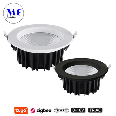 Cena fabryczna IP40 CCT Regulowana Triac Dali Tuya Dimmable Smart Zigbee 35W 50W COB LED Reflektor Wpuszczany do Kuchni, Przestrzeni Przemysłowych, Handlowych i Komercyjnych