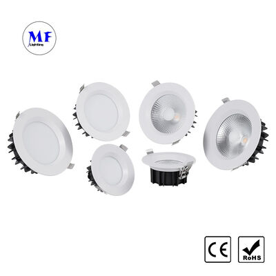 Cena fabryczna IP40 SMD LED wpuszczany downlight sufitowy, Triac 0-10V Dali Dali-2 Dt6 Dt8 ściemnialny, Smart Zigbee Tuya WiFi Control, wewnętrzny downlight do biura