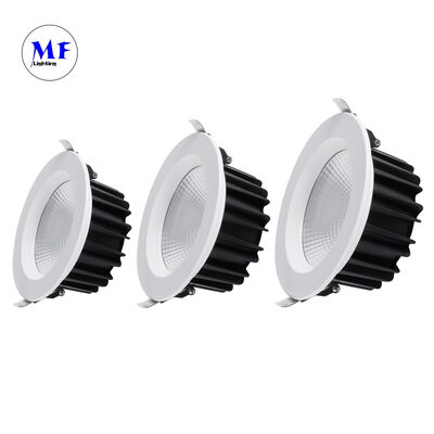 Ceny fabryczne COB LED Wylotowe światło w dół IP40 Milky PC Diffuser 60° Beam Angle Triac 0-10V Dali-2 Dali Dt8 Tuya Zigbee Dimmable 10W Down Light